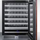 Summit SDHW2442PNR 24" Wide Built-in Wine Cellar (panel Not Included)