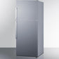 Summit FF1514SSIM 28" Wide Top Mount Refrigerator-freezer With Icemaker