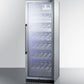 Summit SCR1401CHCSS 24" Wide Single Zone Commercial Wine Cellar