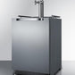 Summit SBC695OSCFTWIN 24" Wide Built-in Outdoor Cold Brew Coffee Kegerator