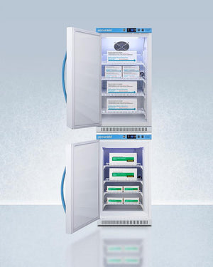 Summit ARS32PVBIADAAFZ2PVBIADASTACKLHD 20" Wide Performance Series All-refrigerator/all-freezer Combination