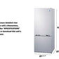 Summit FFBF151W 28" Wide Bottom Mount Refrigerator-freezer