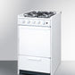 Summit WTM1107RS 20" Wide Gas Range