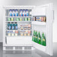 Summit FF6LWBI 24" Wide Built-in All-refrigerator