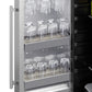 Summit SPR196OS24 Shallow Depth 24" Wide Outdoor Built-in All-refrigerator With Slide-out Storage Compartment