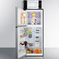 Summit MRF1089PLALHD Microwave/refrigerator-freezer Combination With Allocator