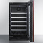 Summit CL18WCPNR 18" Wide Built-in Wine Cellar (panel Not Included)