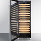 Summit SWC1926BLHD 24" Wide Single Zone Wine Cellar