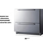 Summit SPR36DROS 36" Wide Outdoor 2-drawer All-refrigerator