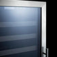 Summit SWC1926BLHD 24" Wide Single Zone Wine Cellar