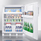Summit CT66LWADA 24" Wide Refrigerator-freezer, ADA Compliant