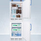 Summit FF7LWVT65MLSTACKMED2 24" Wide All-refrigerator/all-freezer Combination