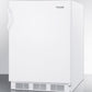 Summit CT66WADA 24" Wide Refrigerator-freezer, ADA Compliant