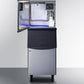 Summit BIM352KBIN 350 Lb. Commercial Ice Machine With Stainless Steel Bin