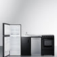 Summit ACK80HT 80" Wide All-in-one Kitchenette With Range and Dishwasher