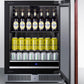 Summit SDHR2444PNR 24" Wide Built-in All-refrigerator (panel Not Included)