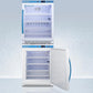 Summit ARG6PVAFZ5PVBIADASTACK 24" Wide Performance Series All-refrigerator/all-freezer Combination