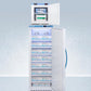 Summit ARS12PVFS24LSTACKMED2 24" Wide All-refrigerator/all-freezer Combination