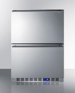 Summit SCFF532D 24" Wide 2-drawer All-freezer