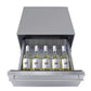 Summit SCR615TDCSS 24" Wide Built-in Commercial Beverage Refrigerator With Top Drawer