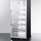 Summit SCR1156RI 24" Wide Mini Reach-in Beverage Center With Dolly