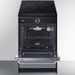 Summit TEM665BW 24" Wide Induction Range