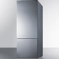 Summit FFBF279SSXLHD 28" Wide Bottom Freezer Refrigerator