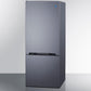 Summit FFBF154SSLHD 28" Wide Bottom Mount Refrigerator-freezer