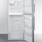 Summit FF1514SSIM 28" Wide Top Mount Refrigerator-freezer With Icemaker