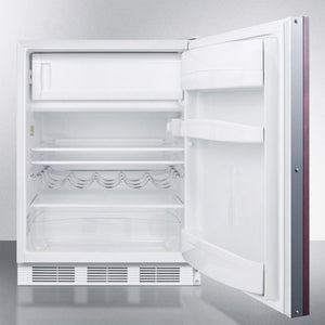Summit CT661WIF 24" Wide Refrigerator-freezer (panel Not Included)