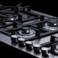Summit GCJ536SSLP 34" Wide 5-burner Propane Gas Cooktop In Stainless Steel