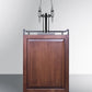 Summit SBC682PNRNCFTWIN 24" Wide Built-in Nitro Coffee Kegerator (panel Not Included)