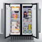 Summit FFRF24SSCSS 24" Wide Built-in Refrigerator-freezer