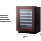 Summit ASDW2412PNR 24" Wide Built-in Wine Cellar, ADA Compliant (panel Not Included)