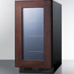Summit CL181WBVPNR 18" Wide Built-in Commercial Beverage Center (panel Not Included)