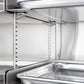 Summit SCR1401LHRICSS 24" Wide Mini Reach-in Beverage Center With Dolly
