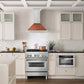 ZLINE 30 in. Convertible Stainless Steel Range Hood with Copper Shell and Stainless Steel Handle (KB4STX-C-30)