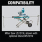 Makita LS1219L 12" Dual-Bevel Sliding Compound Miter Saw, laser