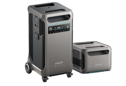 Anker SOLIX F3800 + Expansion Battery - 7680Wh | 6000W - Black Friday