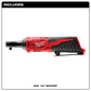 Milwaukee 2456-20 M12™ Cordless 1/4" Ratchet, Bare Tool