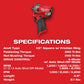 Milwaukee 2555-22 M12 FUEL Stubby 1/2" Impact Wrench Kit