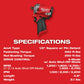 Milwaukee 2555P-20 M12 FUEL Stubby 1/2" Pin Impact Wrench