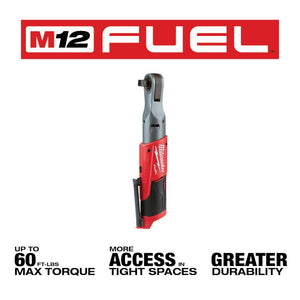 Milwaukee 2558-20 M12 FUEL 1/2" Ratchet, Bare Tool