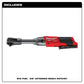 Milwaukee 2560-20 M12 FUEL 3/8" Extended Reach Ratchet, Bare Tool