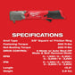 Milwaukee 2564-20 M12 FUEL 3/8" Right Angle Impact Wrench w/Friction Ring, Bare Tool