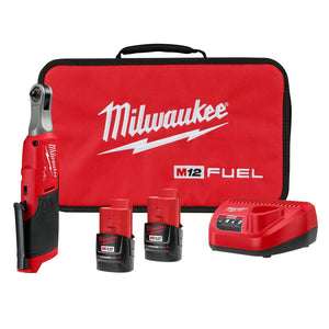 Milwaukee 2566-22 M12 FUEL™ 1/4" High Speed Ratchet Kit