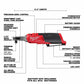 Milwaukee 2567-20 M12 FUEL™ 3/8" High Speed Ratchet, Bare Tool