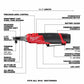 Milwaukee 2567-22 M12 FUEL™ 3/8" High Speed Ratchet Kit