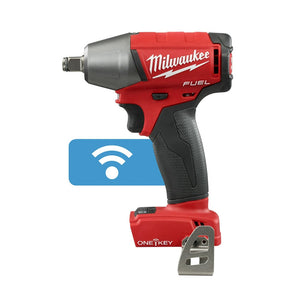 Milwaukee 2759B-20 M18 FUEL 1/2" Compact Impact Wrench with Friction Ring with ONE-KEY, Bare Tool