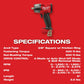 Milwaukee  2960-20 M18 FUEL™ 3/8" Mid-Torque Impact Wrench w/ Friction Ring, Bare Tool